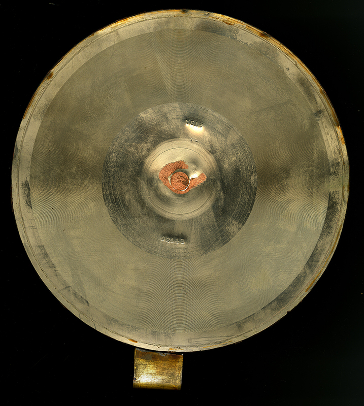 Metal sound disc master for Do It Again