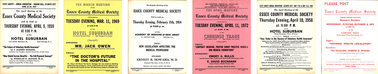 Sample posters found in the exhibit